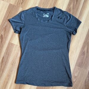Under Armour Women's Charcoal Short Sleeve Tee